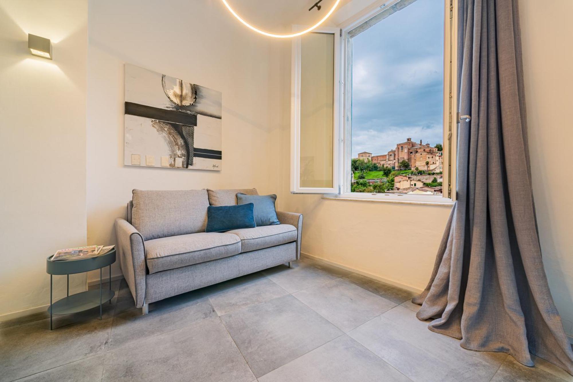Siena - Stylish Loft Near Piazza Del Campo! Lejlighed Eksteriør billede