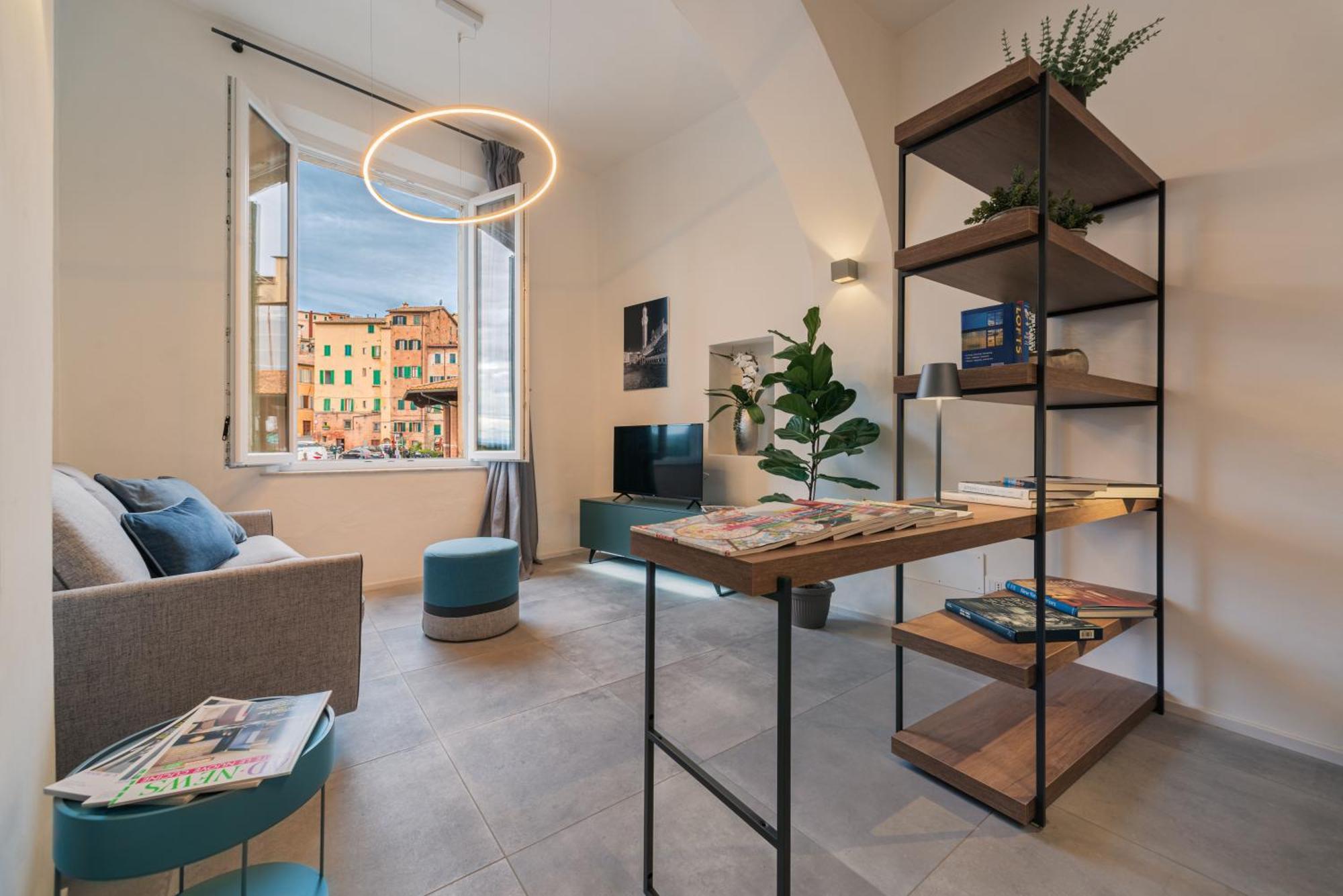 Siena - Stylish Loft Near Piazza Del Campo! Lejlighed Eksteriør billede